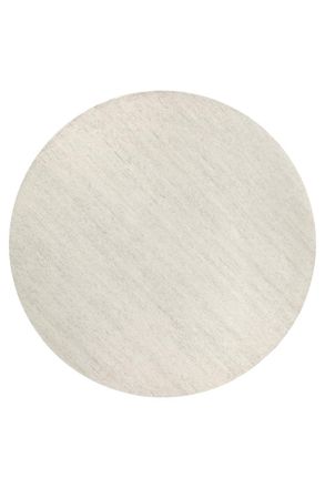 Wecon Home Alfombra de pura lana tufting a mano beige 200x200
