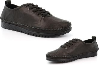 Generic Ladies Real Leather Shoes Ladies Casual Shoes Size 4 Leather Shoe Size 8 Womens Lace Up Shoe Lightweight Lace Up Comfort Rubber Sole Casual Sizes 3-8 