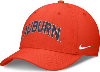 Nike Auburn Classic Swooshflex Nike Mens Dri-FIT College Hat in Orange | NC0389LAUN-KLK