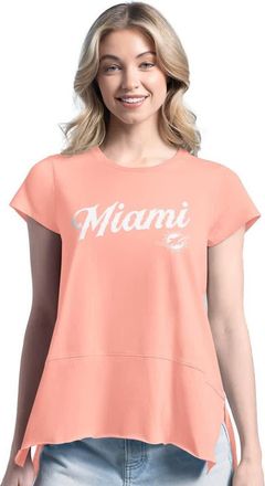 Margaritaville Womens Margaritaville Pink Miami Dolphins Gametime Is Paradise T-Shirt at Nordstrom, Size Small