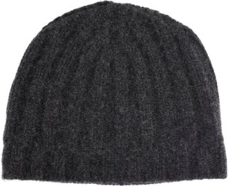 Drumohr Ribbed Pure Cashmere Beanie