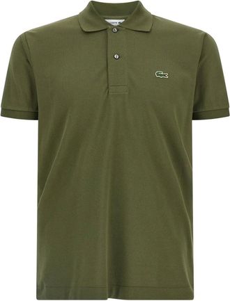 Lacoste Heren, Tops, Groen, Maat: 2XL Katoen