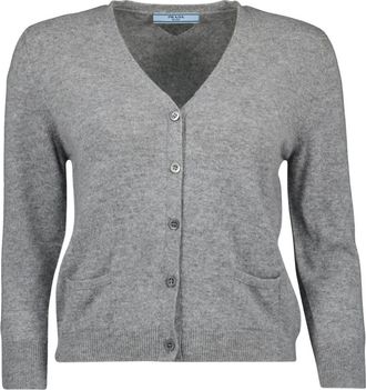 Prada Mujer, Jerseys, Gris, Talla: M