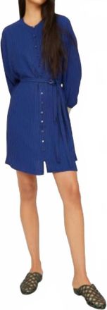 Roseanna Mina Melina Mini Dress In Blue