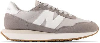 New Balance Womens 237 in Grey/White/Beige Suede/Mesh, size 3.5 Narrow