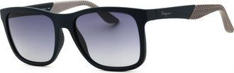 Ferragamo SF1028S 414 Blue/Blue Gradient