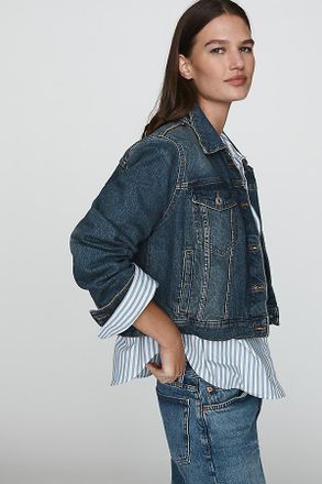 Pilcro Shrunken Denim Jacket