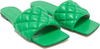 Bottega Veneta Mules Intrecciato in pelle - Verde