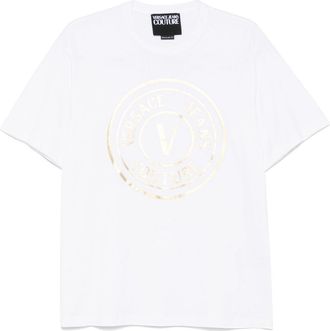 Versace Jeans Couture V-Emblem T-shirt - White