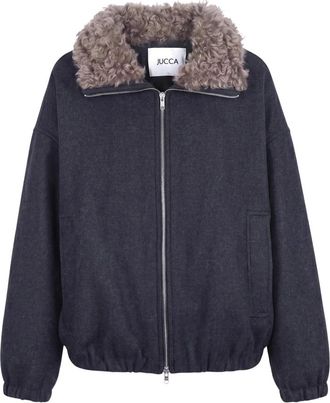 Jucca Dames, Jassen, Grijs, Maat: 2XS