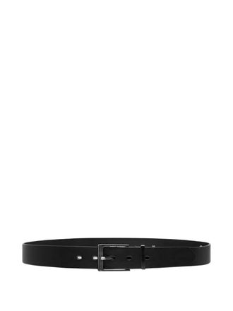Les Deux metal-buckle belt - Zwart