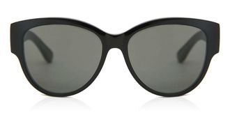 Saint Laurent SL M3 002 Womens Sunglasses Black Size 55