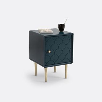 La Redoute Interieurs Nachtkastje met 1 omkeerbare deur, Luxore