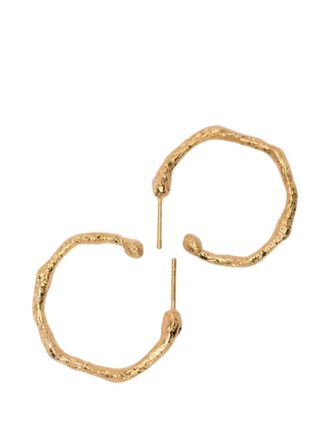 Forte_Forte 9987 Big Hoop Earrings In Oro