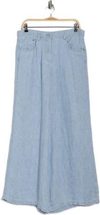 TWP Tiny Dancer Hemp Wide Leg Pants in Light Indigo at Nordstrom Rack, Size Xx-Large