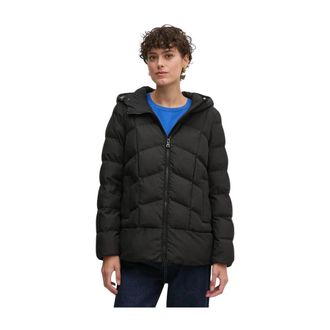 Geox Anylla Jacket - Dames - Winterjassen - Zwart - S - Leer - Jassen