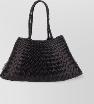 Dragon Diffusion santa croce big leather tote bag