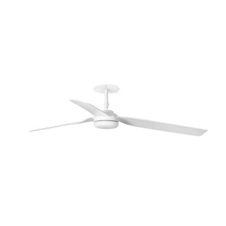 Netlighting Cruiser Recessed 160cm LED Ceiling Fan Matt White CCT