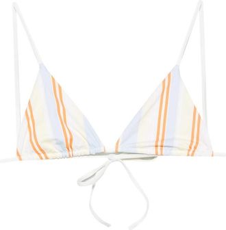 Sir. Striped Triangle Bikini Top