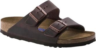 Birkenstock Arizona - Heren - Sandalen - Bruin - 42 EU - Leer - Schoenen