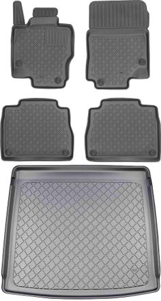 OEM Juego De Alfombrillas Para Coche Y Maletero Para Mercedes Gle W167 Suv (desde Noviembre De 2018)