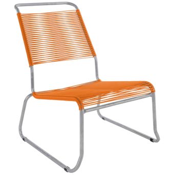 Schubiger M&ouml;bel Spaghetti-Kufen-Lounger-Hochlehner S&auml;ntis