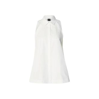 HUGO BOSS Dames, Tops, Wit, Maat: XL Katoen