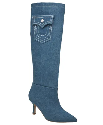 True Religion Womens Tall Denim Boot