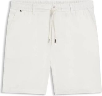 HUGO BOSS Linen-Blend Shorts In A Modern Fit, Size 30