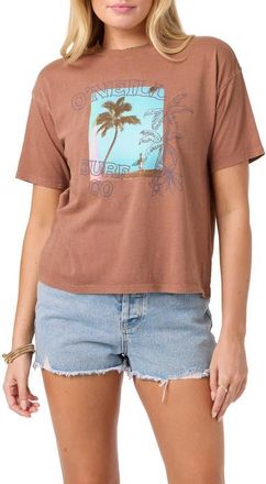 O'Neill Doodles Easy Graphic T-Shirt in Carob Brown at Nordstrom, Size Xx-Large