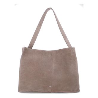 STUDIO NICHOLSON Tote Bags, female, Brown, Size: ONE SIZE Doublet Suede Tote