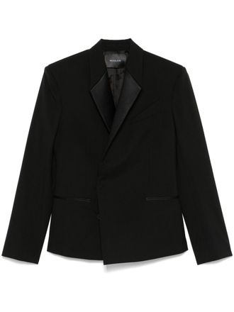 MUGLER Blazer doppiopetto - Nero