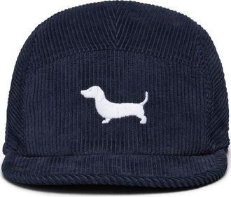 Thom Browne Hector-motif baseball cap - men - Cotton - M - Blue