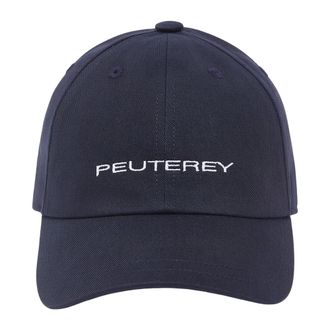 Peuterey Caps, unisex, Blue, Size: M Cappello logato