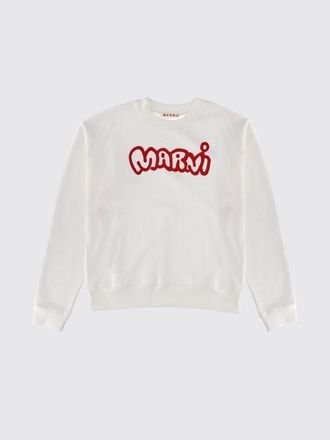 Marni Felpa di cotone con logo Marni