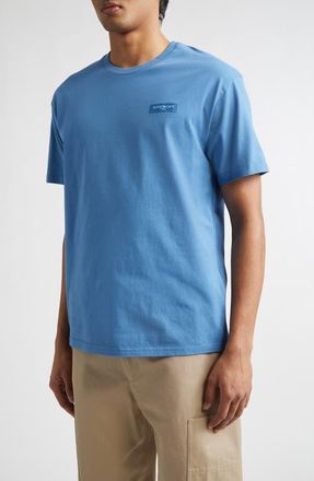 Givenchy Regular Fit Logo Patch T-Shirt in Military Blue at Nordstrom, Size Xx-Large