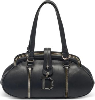 Dior Borsa tote Detective in pelle 2005 - Nero