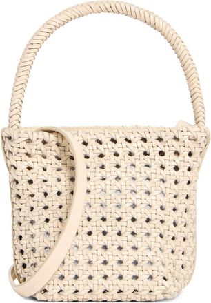 Madewell The Handwoven Cane Mini Bag in Alabaster at Nordstrom Rack