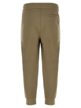 HUGO BOSS Regenerative Cotton-Blend Joggers - Olive