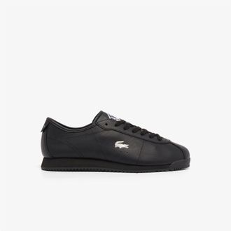 Lacoste Mens Lacoste Club-Low Trainers in Black