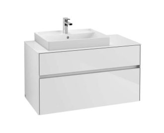 Villeroy & Boch Collaro Meuble &Agrave; Lavabo 1000x548x500 Mm, 2 - Villeroy&boch
