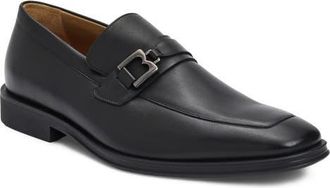 Bruno Magli Raging Side Bit Loafer in Black Calf at Nordstrom, Size 11.5