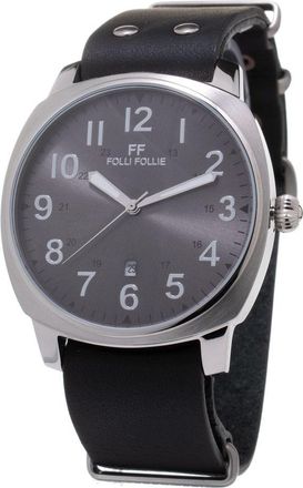 Folli Follie Leather Mens Watch