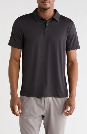 Zella Energy Polo in Black at Nordstrom Rack, Size Xx-Large