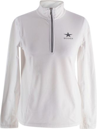 Bogner White Quarter Zip Logo Baselayer Size XXL