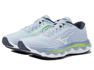 Mizuno Mizuno Wave Horizon J1GD22601 Womens Heather White Road Running Shoes MEW747