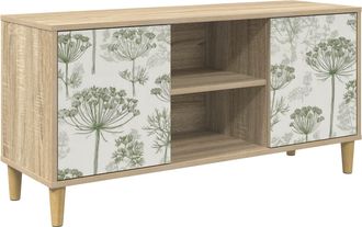vidaXL Mueble De Tv Gotha 102 X 33 X 50 Cm Sonoma Madera De Ingenier&iacute;a Vidaxl