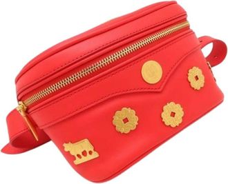 Bally Pre-owned Belt Bags, female, Red, Size: ONE SIZE Pre-owned Fanny pack