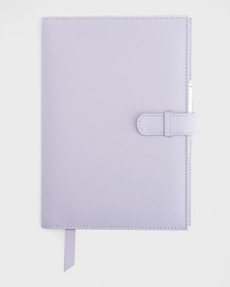 Royce Leather Monogrammed Executive Weekly Leather Calendar Planner, Personalized