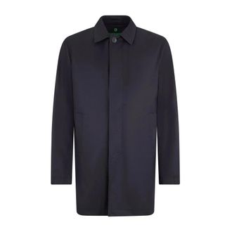 Herno Single-Breasted Coats, male, Black, Size: 2XL Single-Breasted Coat